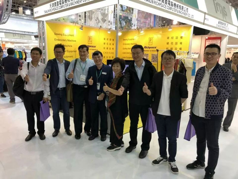 TITAS台北纺织展，富怡展品备受青睐！